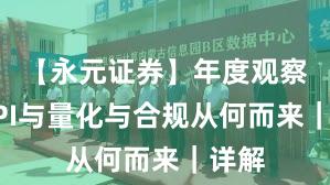 【永元证券】年度观察：API与量化与合规从何而来｜详解