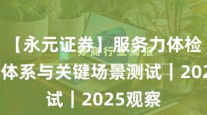 【永元证券】服务力体检：风控体系与关键场景测试｜2025观察