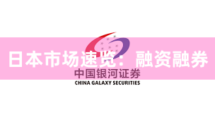 日本市场速览：融资融券