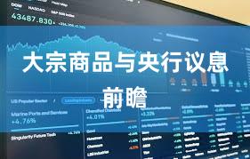 大宗商品与央行议息前瞻