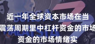 近一年全球资本市场在当前宽幅震荡周期里中杠杆资金的市场情绪实