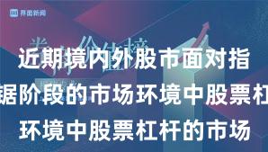 近期境内外股市面对指数反复拉锯阶段的市场环境中股票杠杆的市场